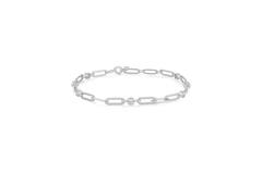  Reimaginer - Bracelets with stone - Silver / Rhodium plated - Zirconia - 19cm